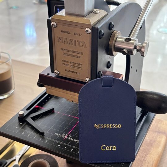 Hot Stamping Foil on Corporate Gifts Singapore